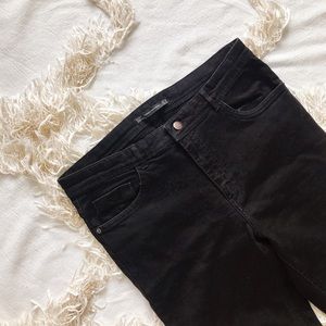 ZARA Stretchy Black Skinny Denim